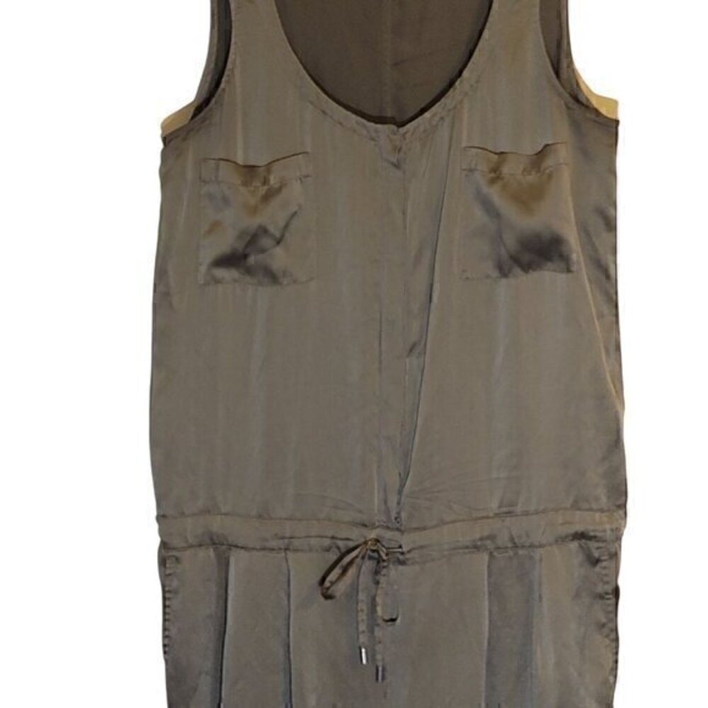 Eileen Fisher The Fisher Project Silk Jumpsuit Sleeveless S - Picture 2 of 7